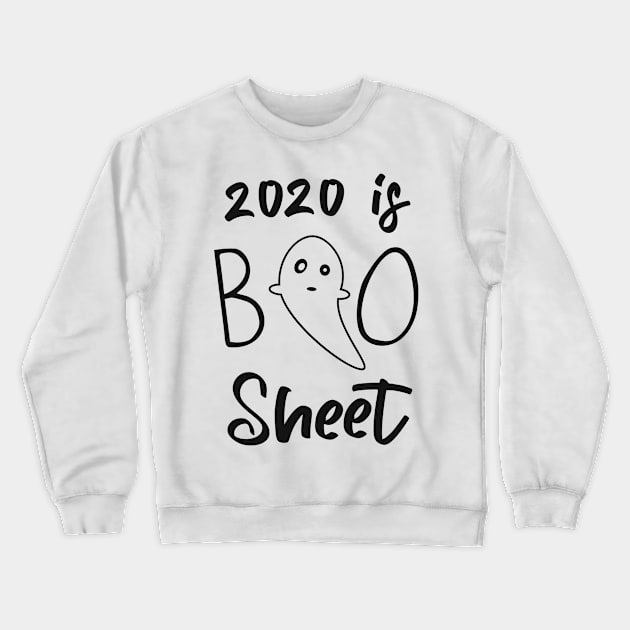 Funny Halloween 2020 Ghost Ghost Crewneck Sweatshirt by Foxxy Merch